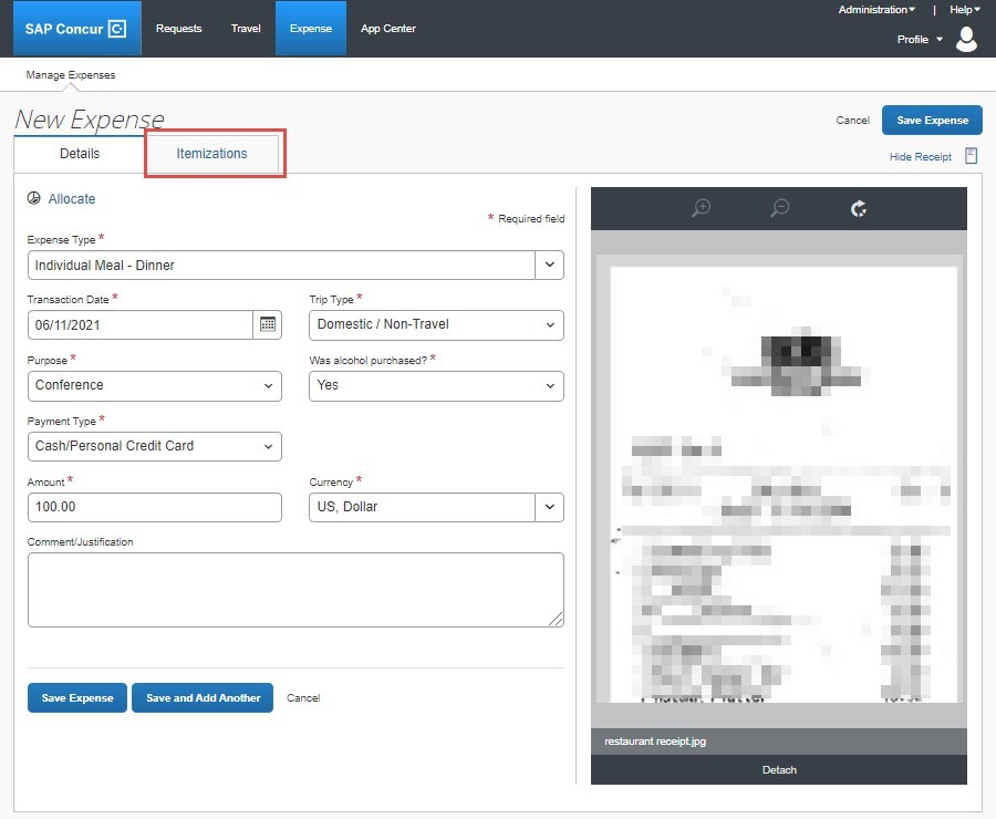 DoorDash for Work - SAP Concur App Center