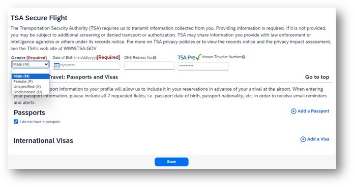 Concur Screenshot